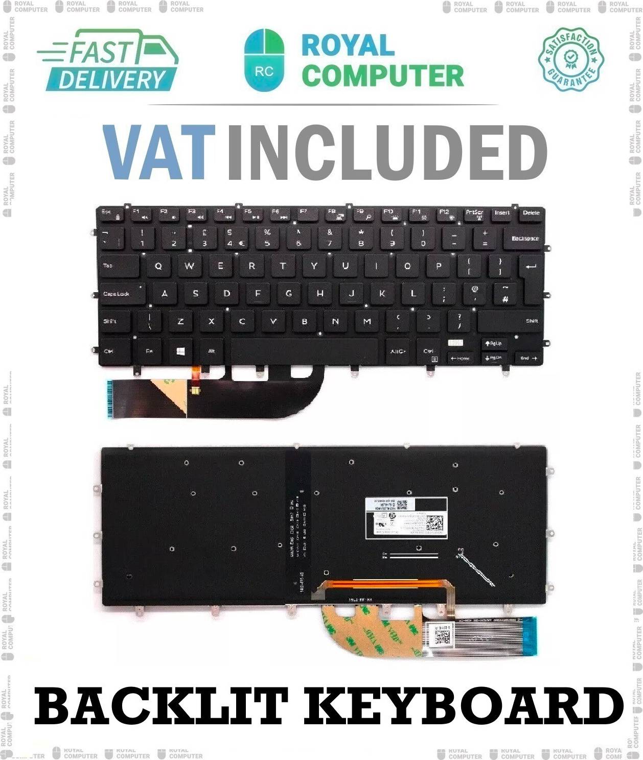 Dell Backlit Keyboard for Precision