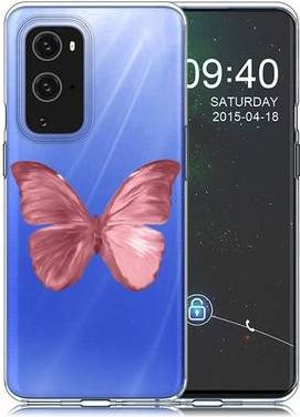 OnePlus OnePlus 9 Pro Case Red Butterfly