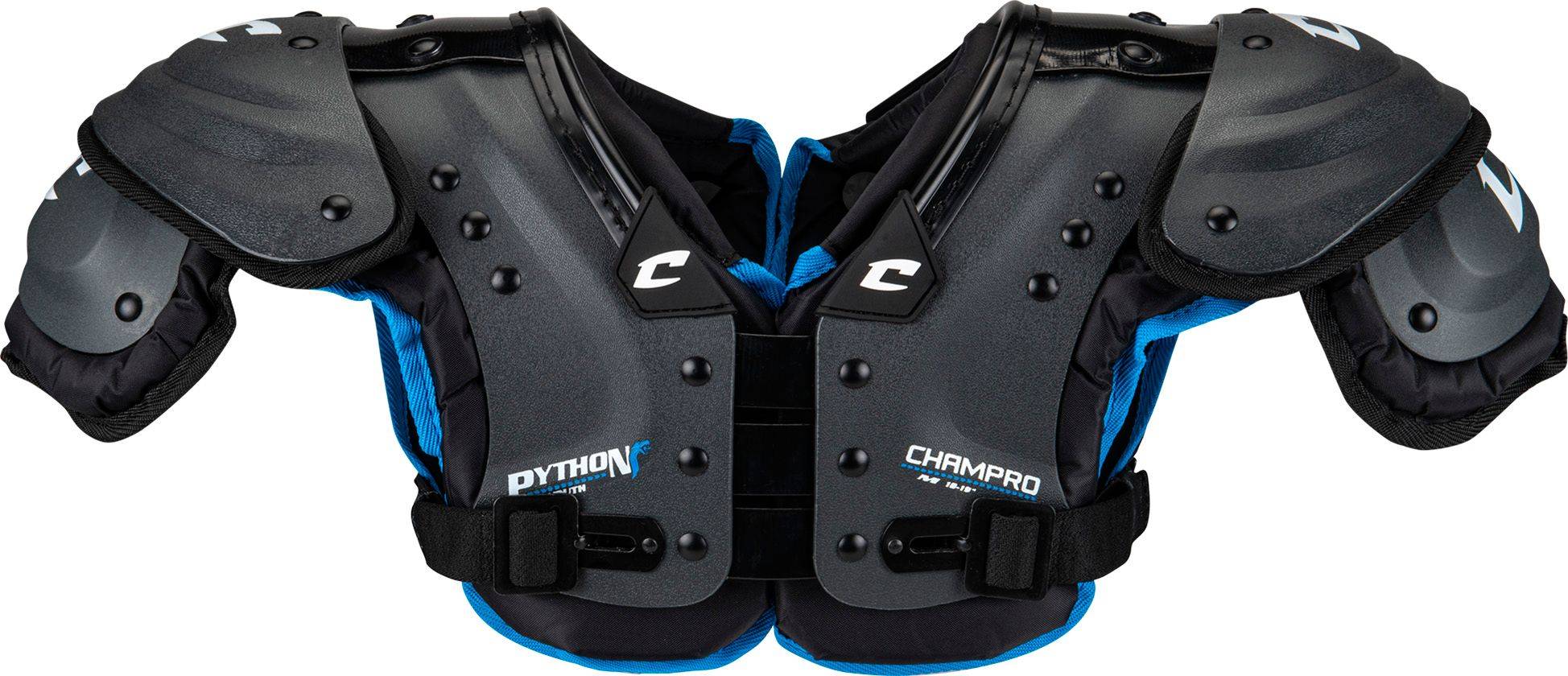 Shoulder pads Champro Youth Python Shoulder Pads - Black/Blue