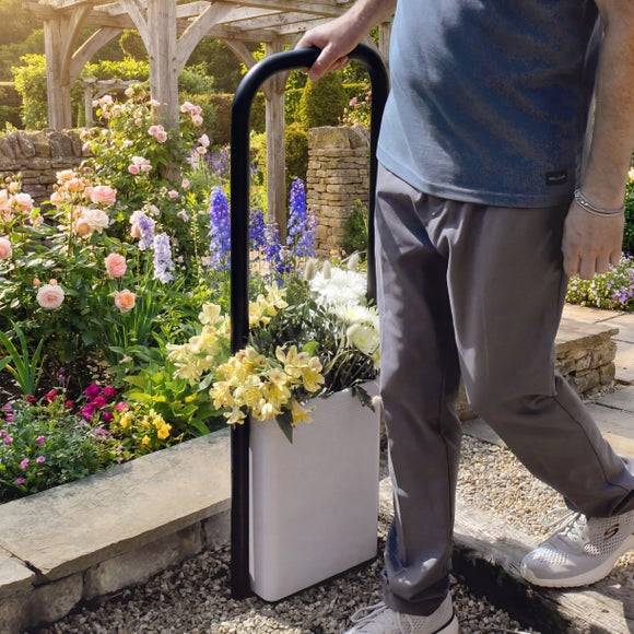 Grab rail Classic Planter With Built In Grab Rail