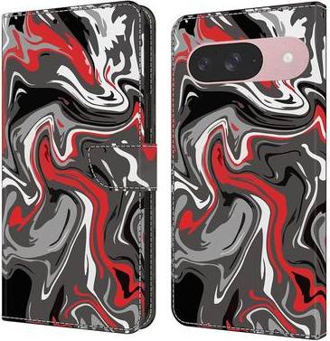 Google Pixel 9 Pro Wallet Case Pattern Printing Stand
