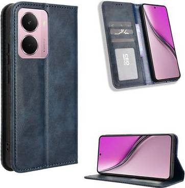 realme Wallet Style Neo7x 5G Leather Case Blue
