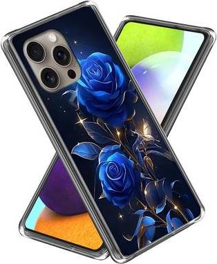 Vibe iPhone 16 Pro Max Cover Blue Roses