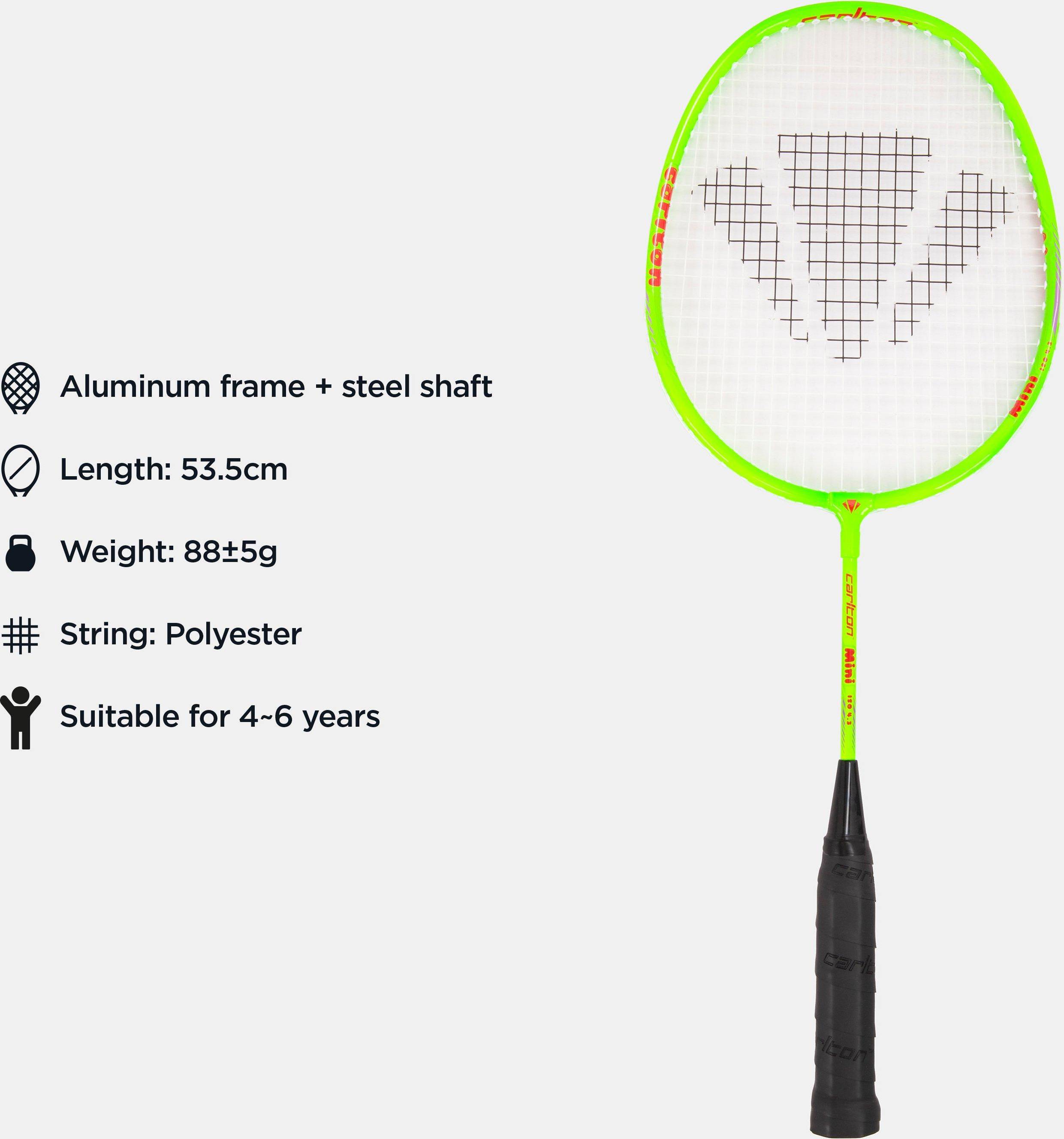 Kids Mini Badminton Rackets Vert