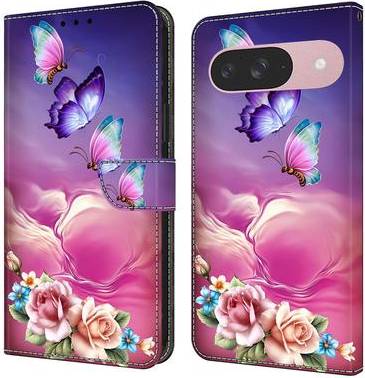 Google Pixel 9 Pro Wallet Case Pattern Printing Stand
