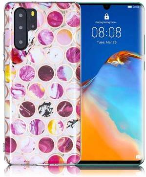 Huawei p30 cover Huawei P30 Pro Case Circles Pattern
