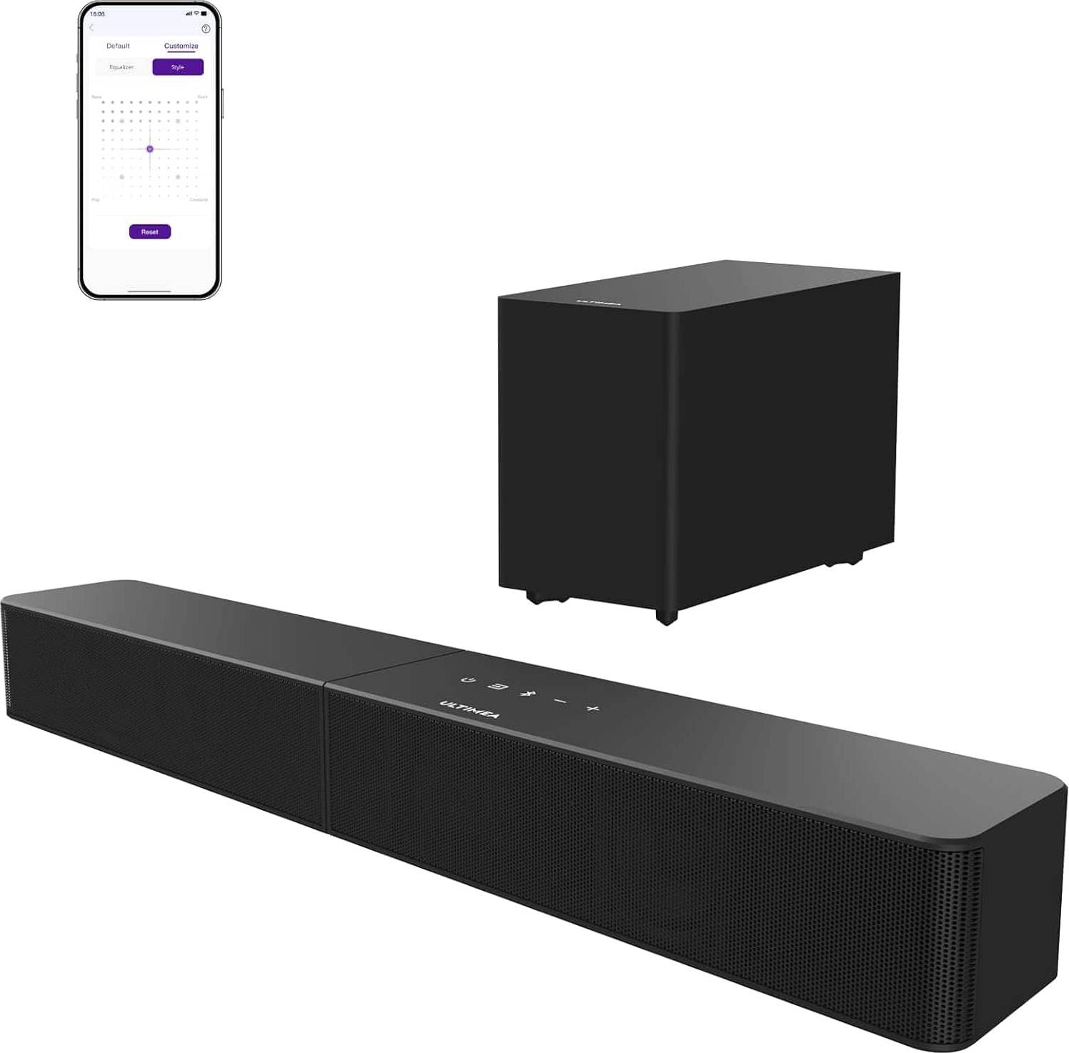 Poseidon R3T 2.1ch Soundbar Wireless Subwoofer