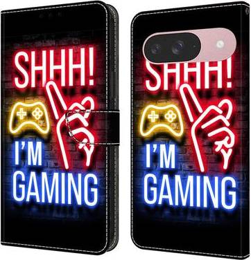 Google Pixel 9 Pro Wallet Case Pattern Printing Stand