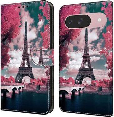 Google Pixel 9 Pro Wallet Case Pattern Printing Stand