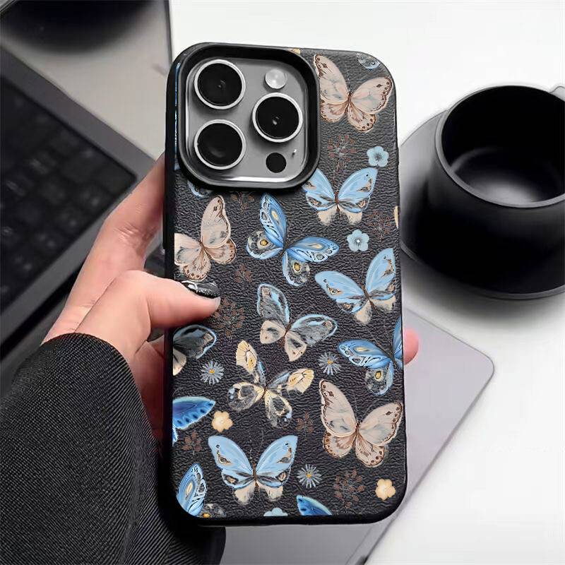 Butterfly Shockproof Matte Soft Case