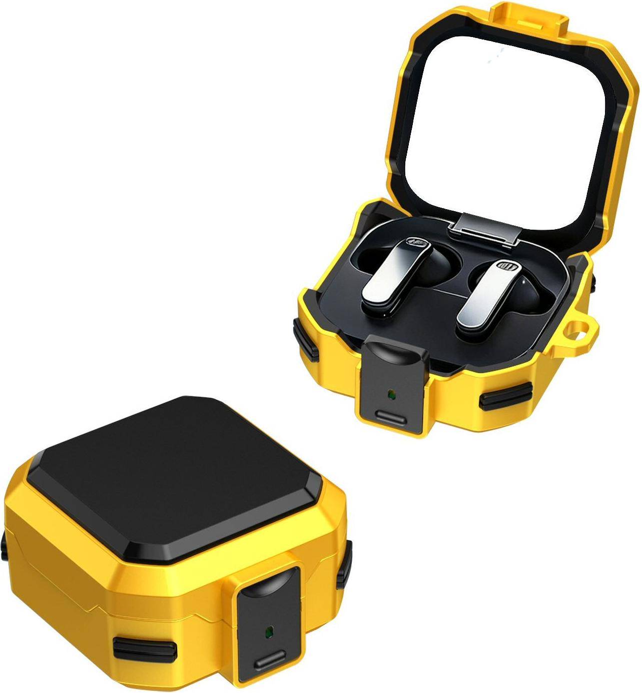 Galaxy buds 4 pro FoneFunShop Pro Armor Rugged Case For Galaxy Buds 4 Pro Orange