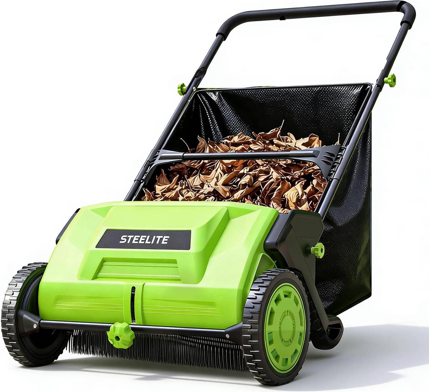 Push Lawn Sweeper 21 Leaf Mesh Collection