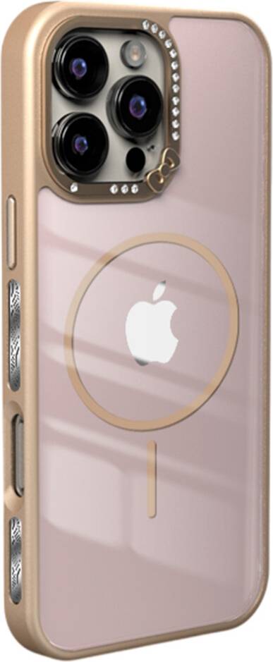 Iphone 16 pro desert iPhone 16 Pro Rhinestone TPU Acrylic Case