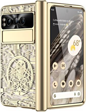Google Pixel Fold Anti-scratch Pattern Flip Case