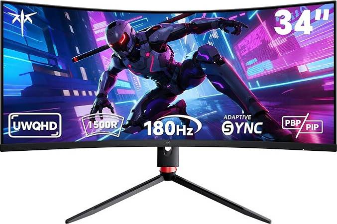KTC 34 Inch Curved Ultrawide Monitor