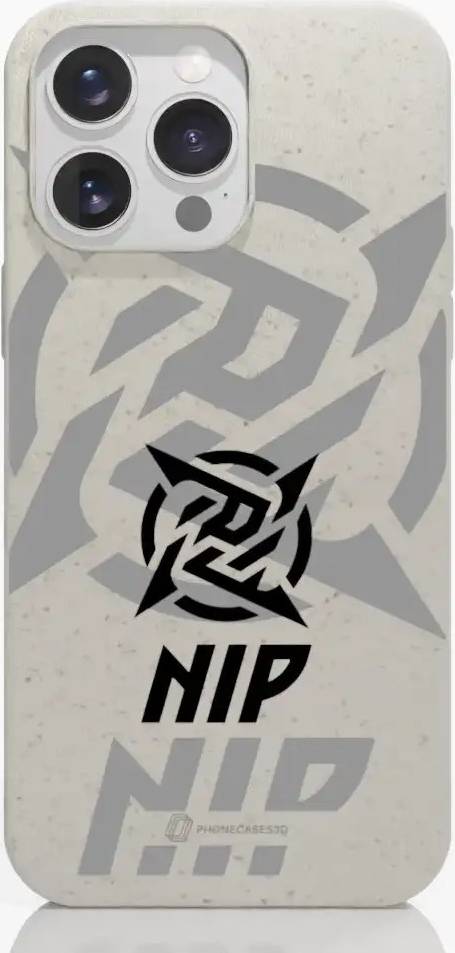 Ninjas in Pyjamas iPhone 16 Pro Max Komposterbart Cover Hvid