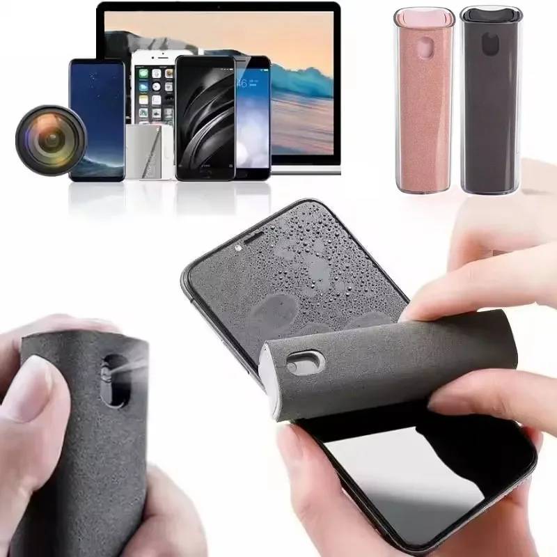 Glasses cleaner spray 2in1 Microfiber Screen Cleaner Set