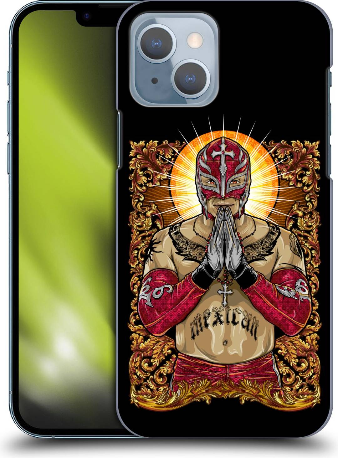 WWE Authentic Rey Mysterio Glow Phone Case