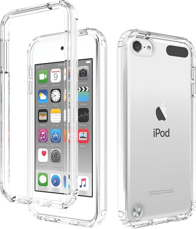 Apple ipod touch 7th gen Clear Rugged Shockproof Case for iPod Touch