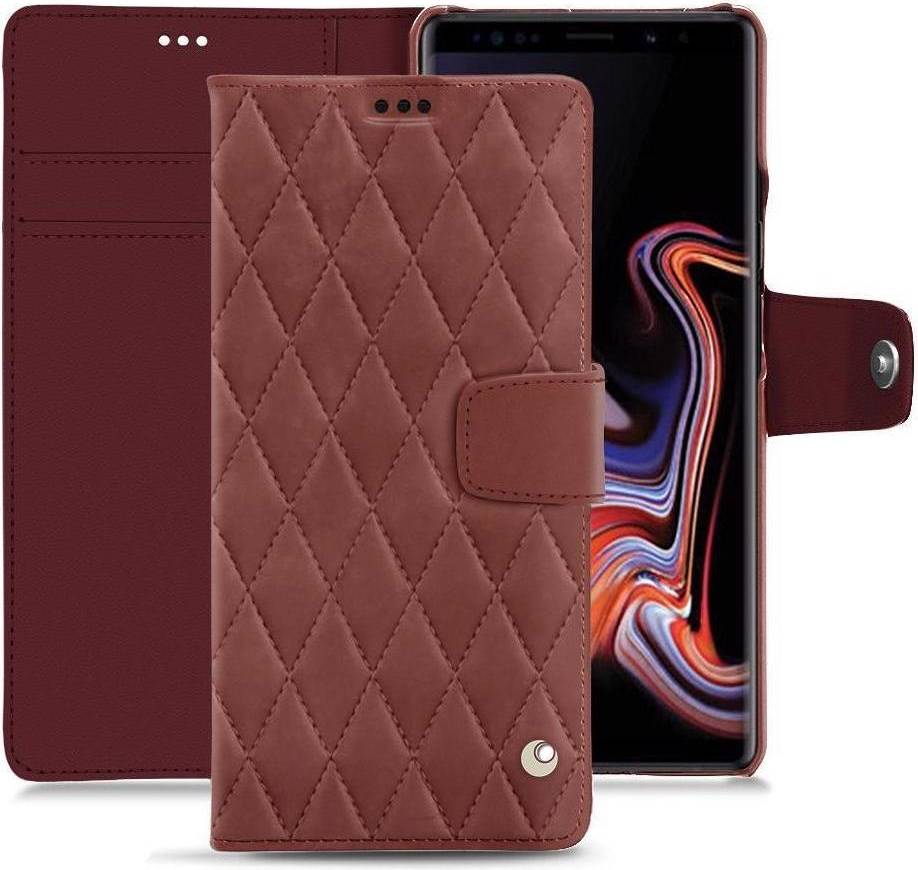 Samsung galaxy note 9 Noreve Housse Cuir Samsung Galaxy Note 9 Rouge