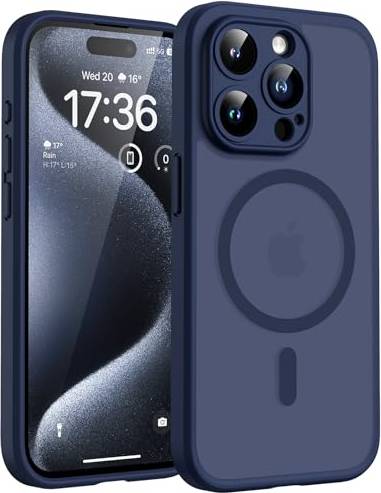 Tocol Magnetic Shockproof Slim Translucent Matte Case