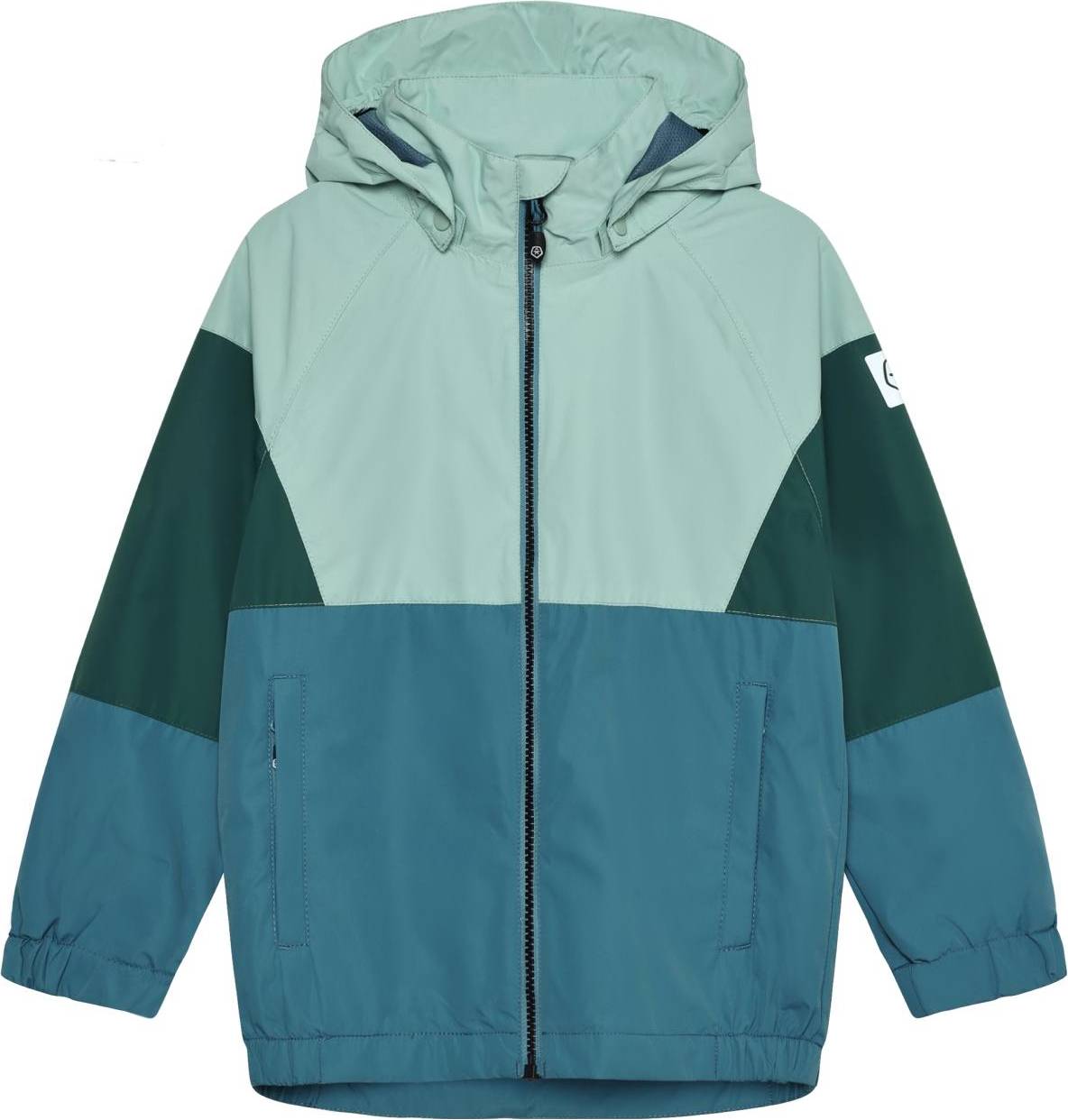 Color Kids Jacket Colorblock - Coronet Blue