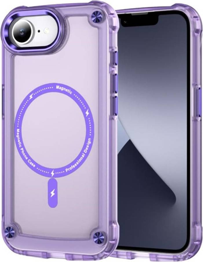 Purple Translucent Matte iPhone 16e Case