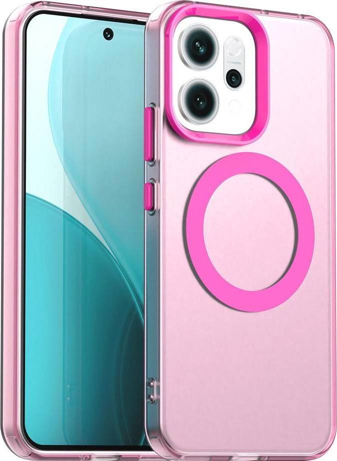 Oppo reno14 Techsuit CandyCase MagSafe Oppo Reno14 Pink
