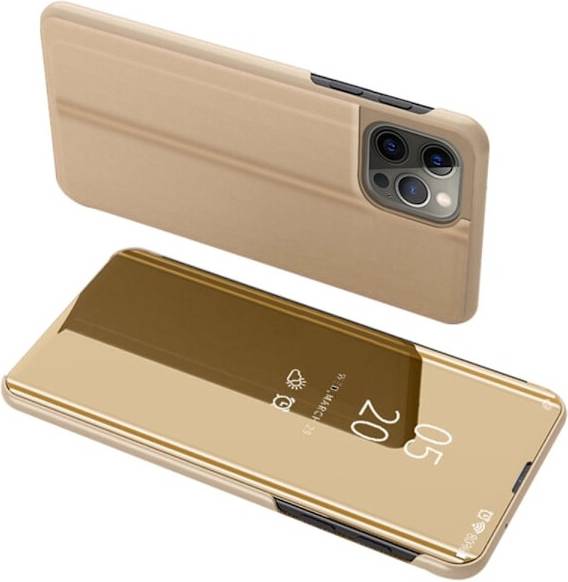 Iphone 14 pro gold Protective View Window Case iPhone 14 Pro Gold