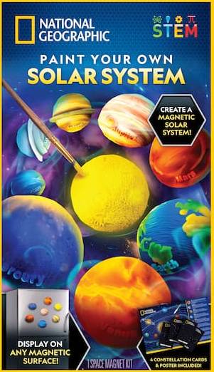 National Geographic Paint Your Own Solar System