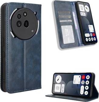 Nothing Pro Wallet Case Magnetic Closure Blue