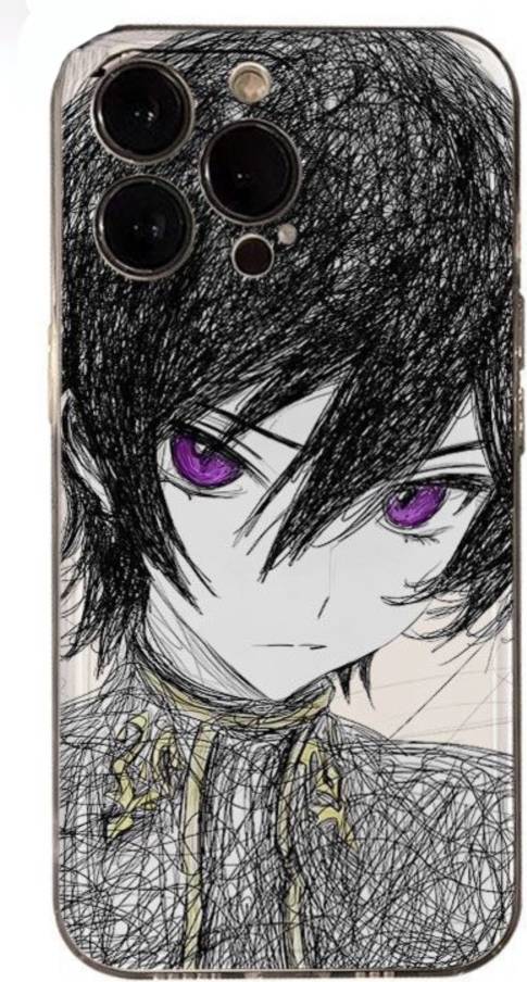 MINISO Luxury Comic Code Geass Clear Soft Case