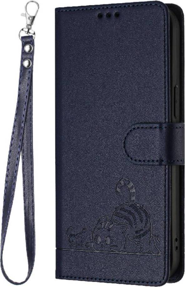GANGXUN Case for Oppo Reno 12 Pro Cat Rfid Wallet