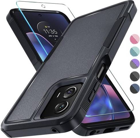 Motorola Moto Power 5G Case Rugged Cover Screen Protector