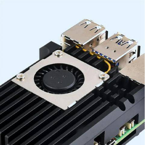 Raspberry pi 5 Moultrie Raspberry Pi 5 Case Shell Cooling Fan
