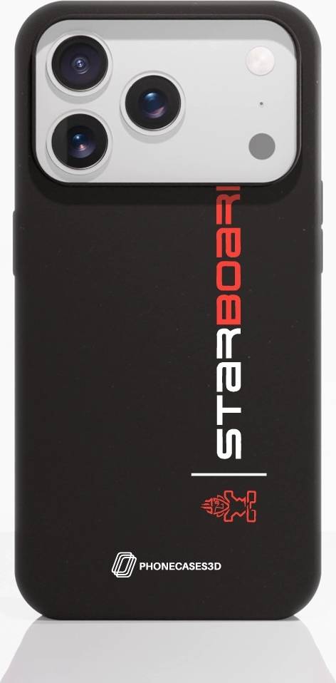 Starboard iPhone 17 Pro Komposterbart Cover Sort