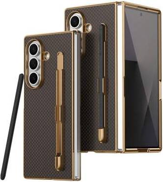 Electroplated Built-In Pen Phone Case