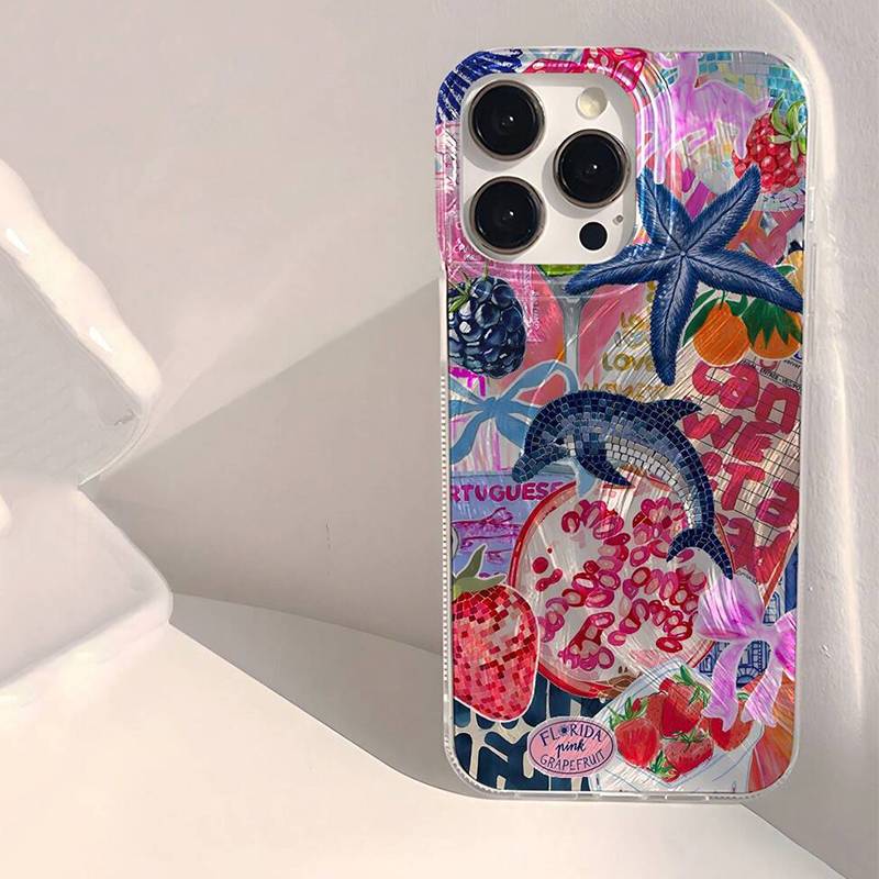 Seaside Scenery Wave Beach Pattern Case