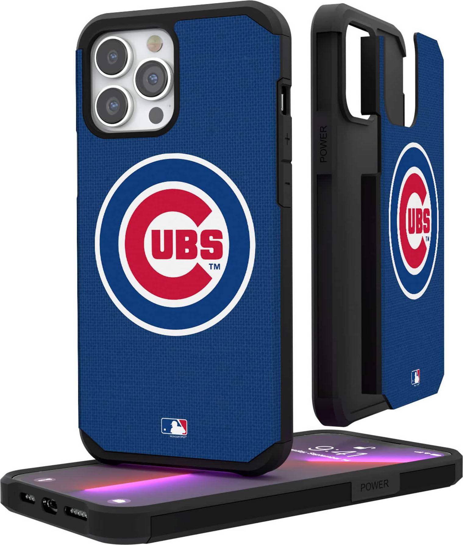 Keyscaper Chicago Cubs iPhone Rugged Case