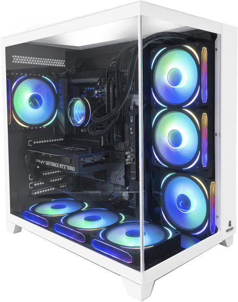 Amd xt NitroPC Extrême AMD Ryzen 5 PC Desktop Gaming Radeon RX 9060 XT