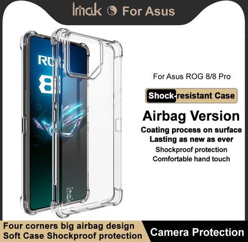 Asus rog phone Imak Asus ROG Phone 8 Pro Bakdeksel
