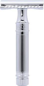 Double edge safety razor Edwin Jagger DES89LBLAMZ Classic Long Handled Double Edge Safety Razor