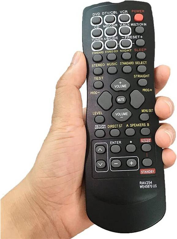 Jojomino RAV254 Télécommande Remplacement RX-V496