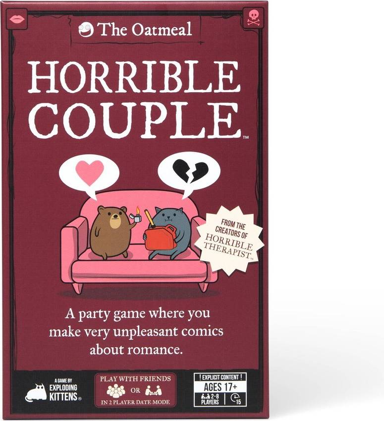 Exploding kittens Exploding Kittens Horrible Couple Partyspel