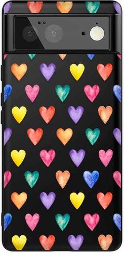 Google Flower Pattern Soft Back Phone Case