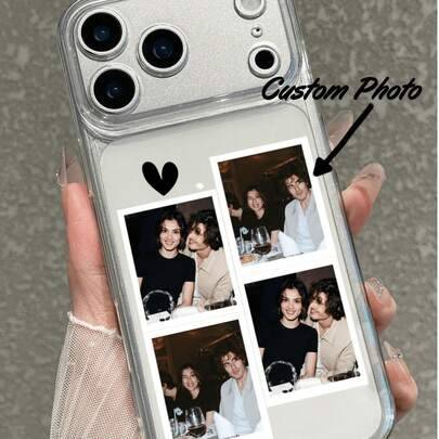 Shein Customized Transparent Photo Phone Case