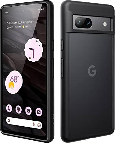 JeTech Matte Case Frosted Translucent Back Protective Slim