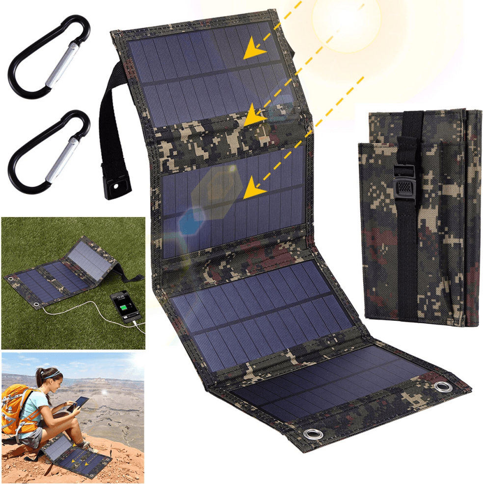 Portable Solar Panel Foldable Charger