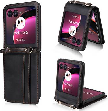 Motorola razr Motorola Razr Razr 2024 Leather Hinge Wallet Case