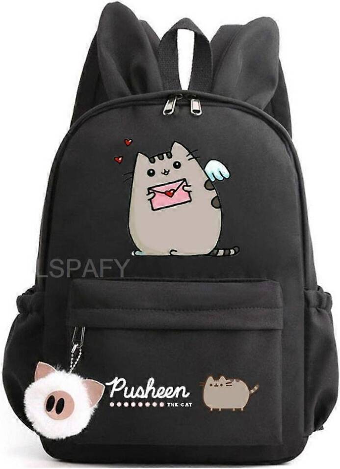 Pusheen Fat Cat Rygsæk - Sort